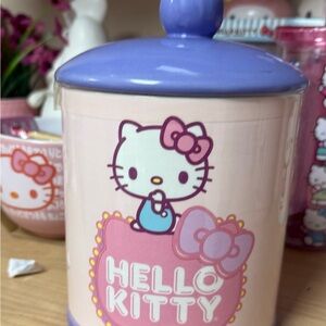 Hello Kitty Pink and Purple Food Storage Jar